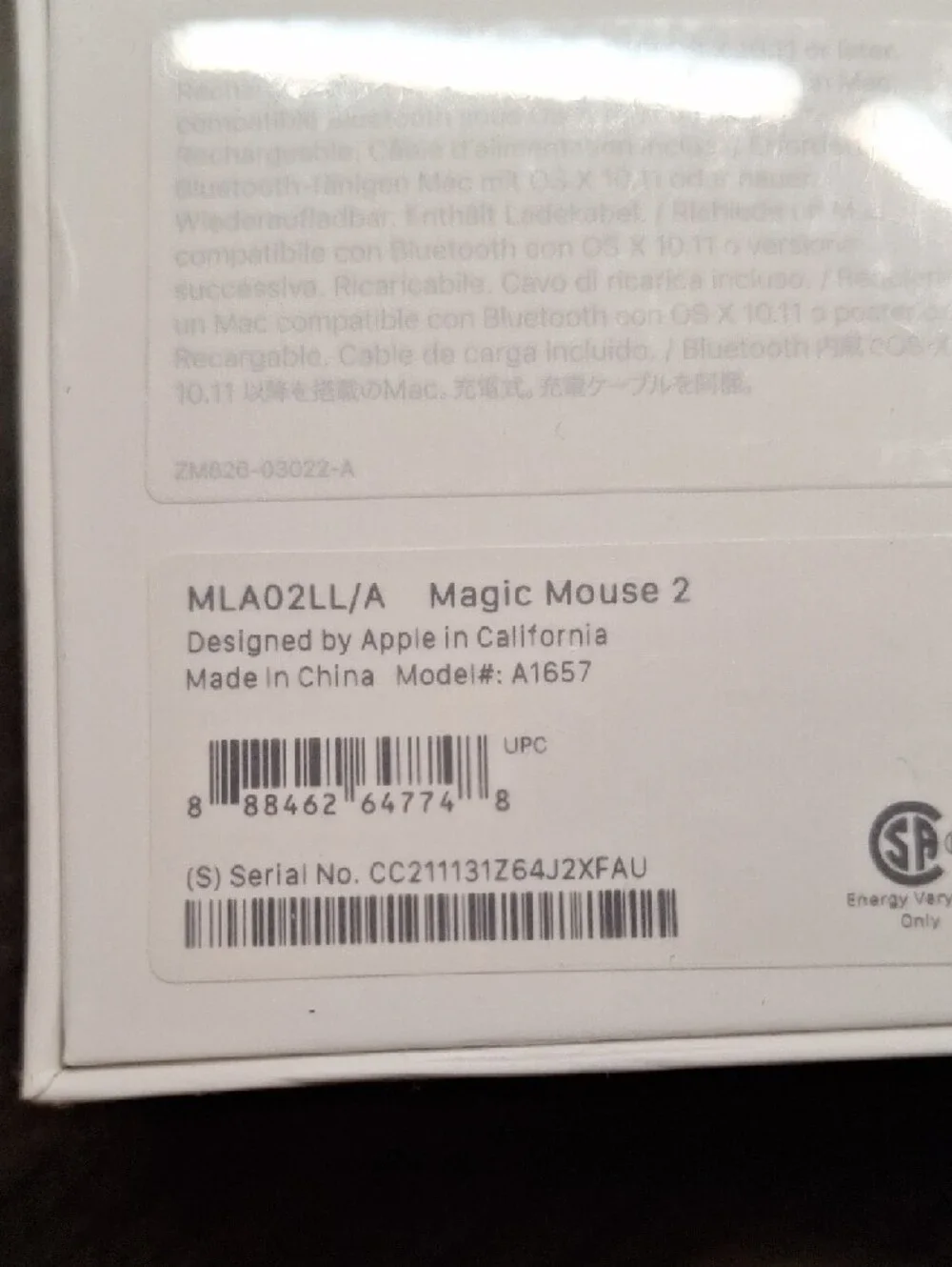 Apple Magic Mouse - White